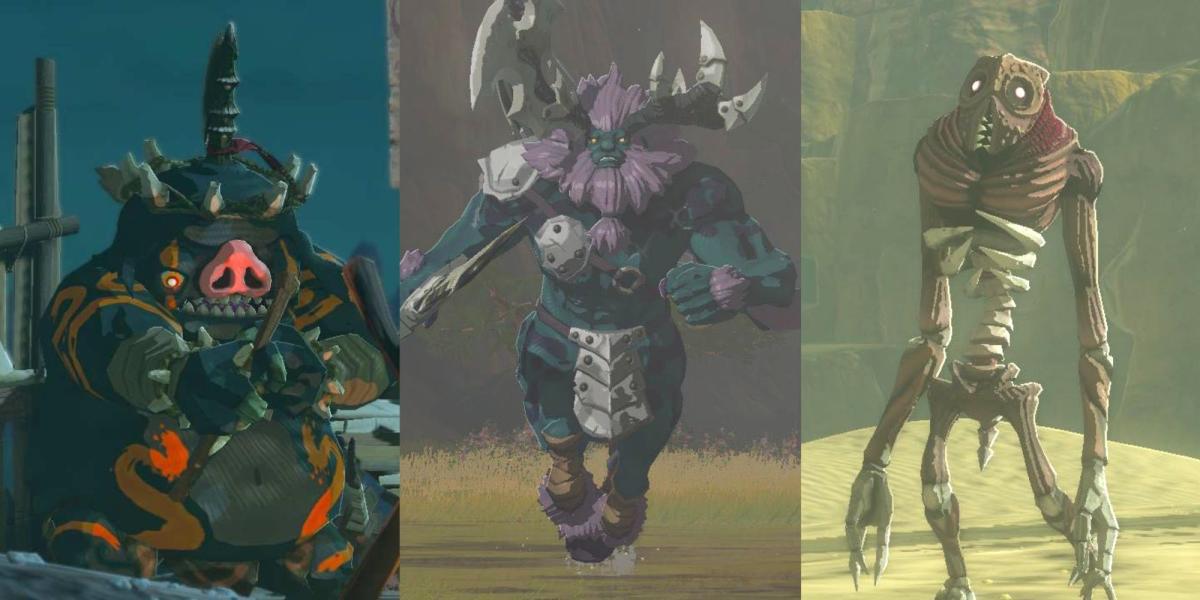 5 inimigos mortais em Zelda: Tears Of The Kingdom
