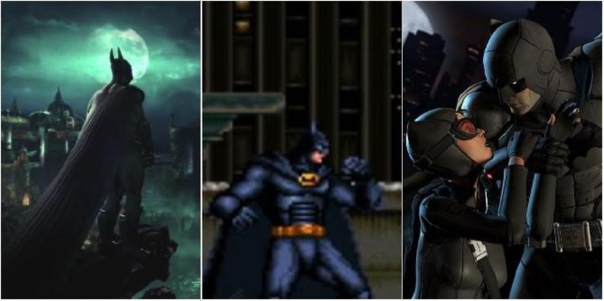 5 jogos do Batman que são como os quadrinhos (e 5 que não são)