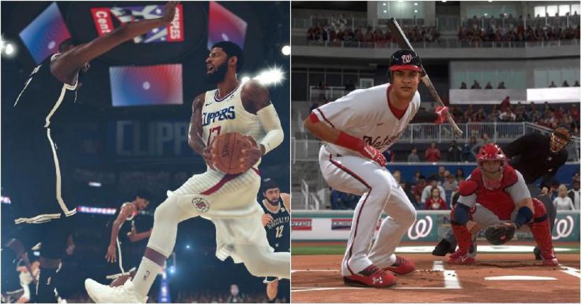 5 maneiras que NBA 2K é a melhor franquia de jogos esportivos (e 5 maneiras de ser o MLB The Show)