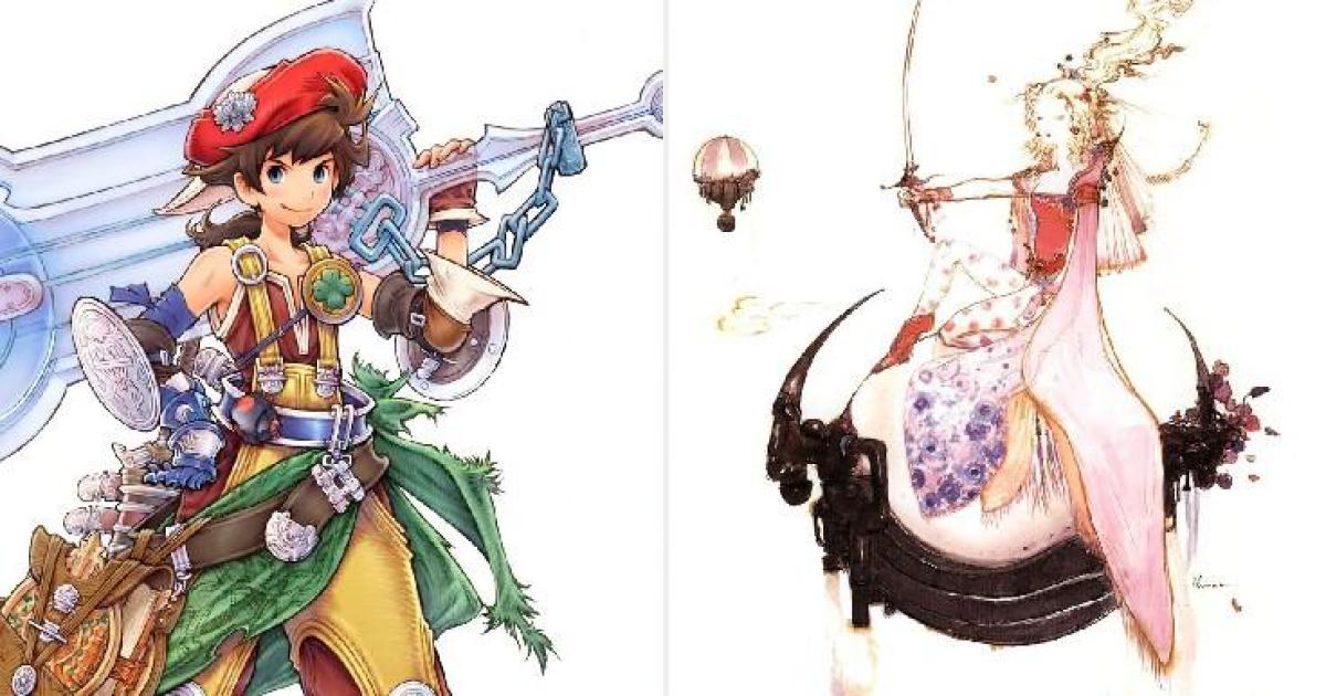 5 personagens de Final Fantasy terrivelmente projetados (e 5 que são muito legais)
