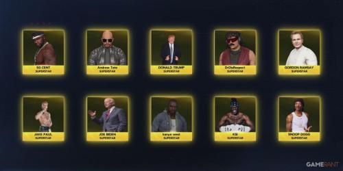 50 Cent, Trump e Ramsay: Celebridades no ringue do WWE 2K23