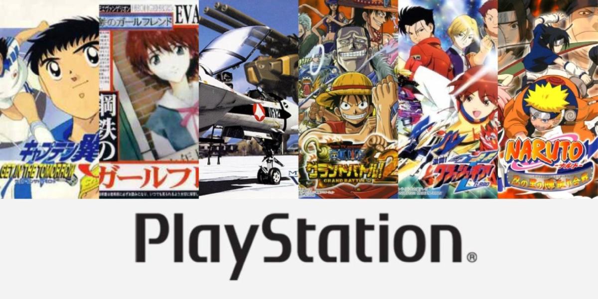 6 grandes jogos de anime PS1 que nunca deixaram o Japão