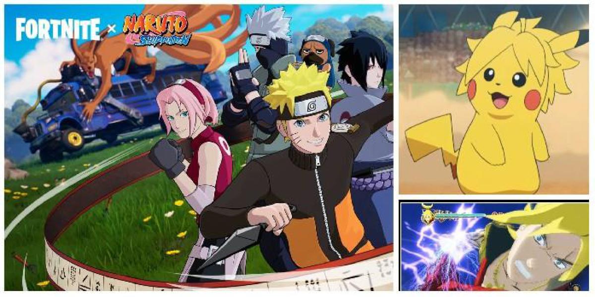 6 melhores crossovers de Naruto