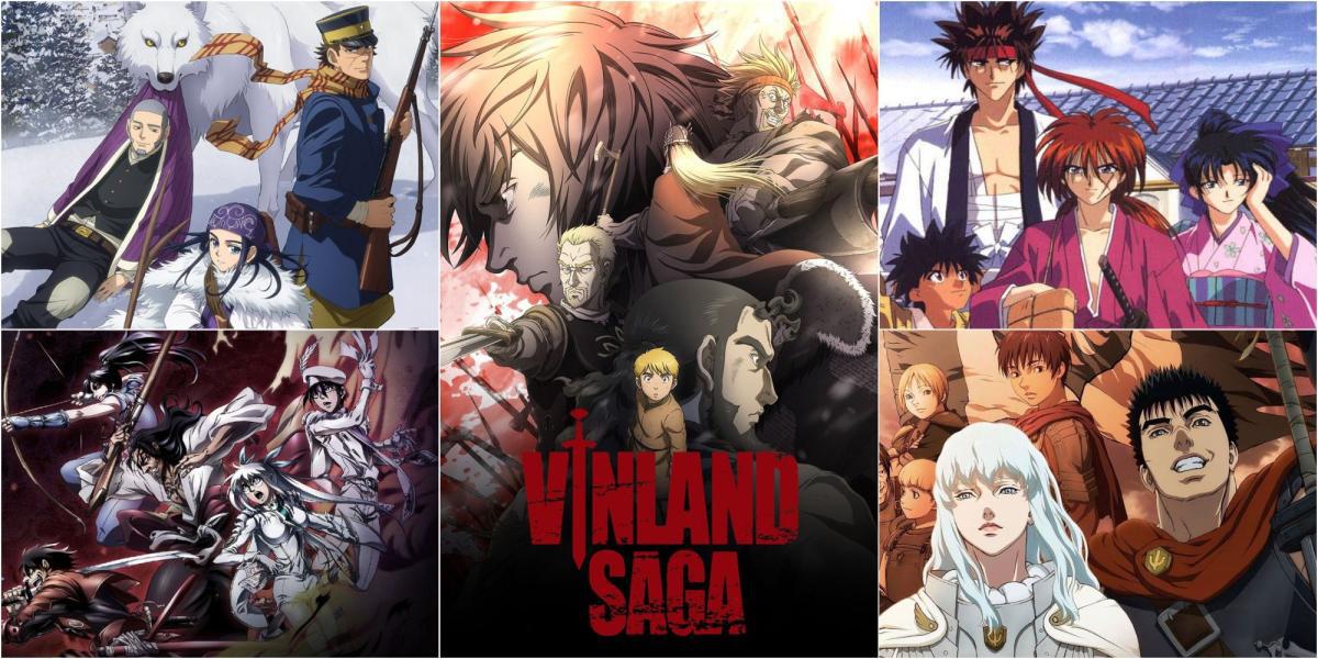7 animes épicos de guerra e vingança para fãs de Vinland Saga