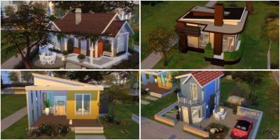 7 casas baratas para The Sims 4