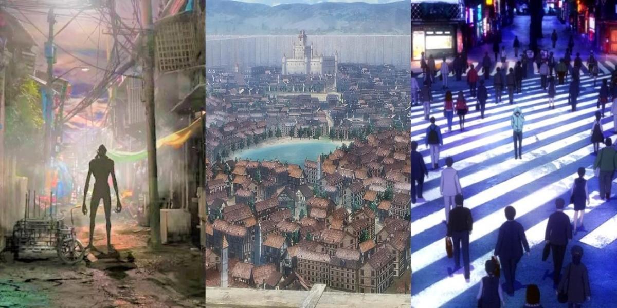 7 cidades mais assustadoras do anime