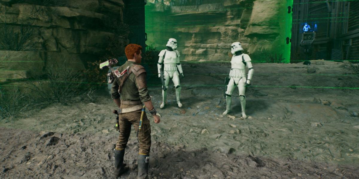 Conversando com Stormtroopers em Star Wars Jedi Survivor