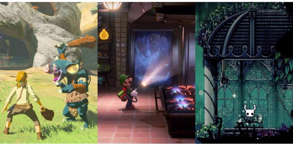7 jogos de Nintendo Switch mais bonitos
