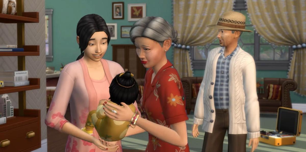 The Sims 4 família com bebê