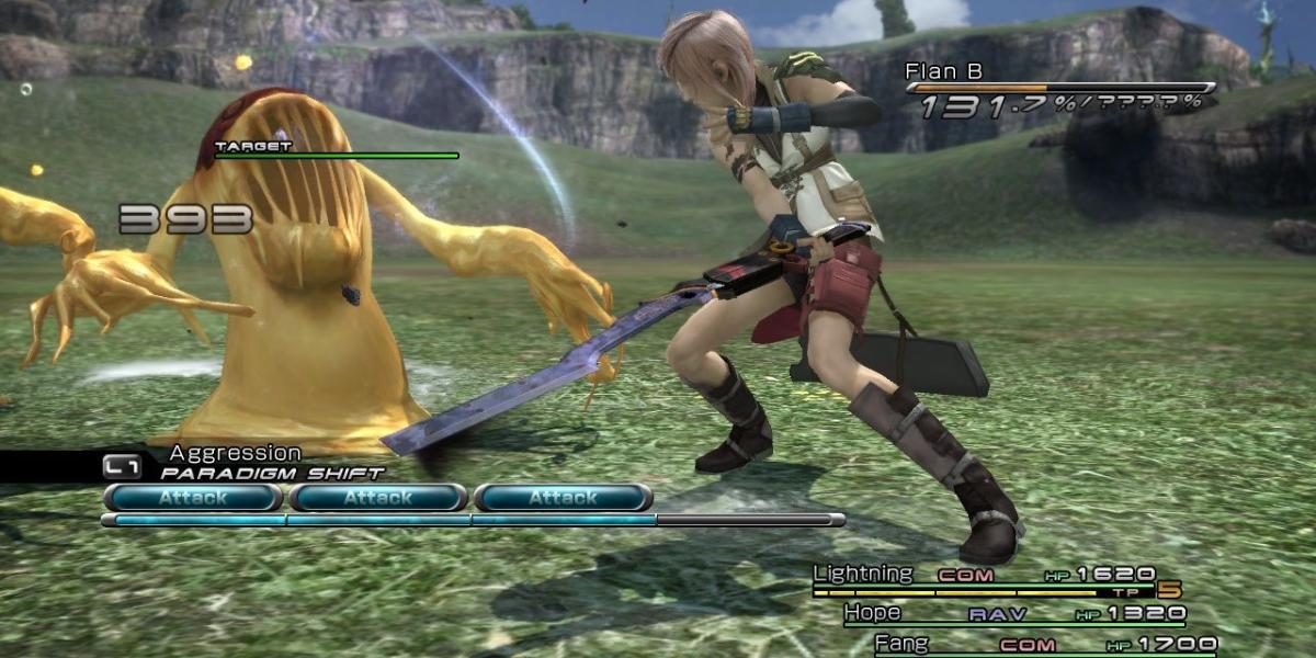Relâmpago em Final Fantasy 13