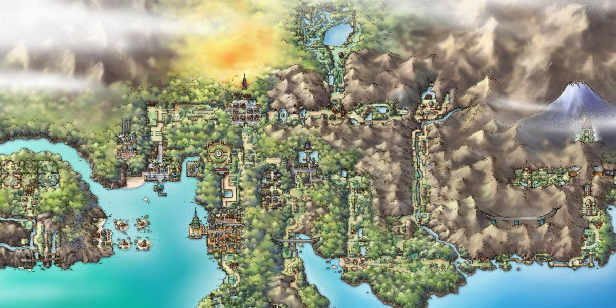 7 localizações de Pokemon da 2ª geração com base em locais reais
