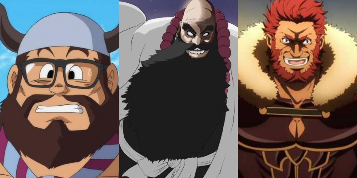 7 personagens com as barbas mais gloriosas do anime