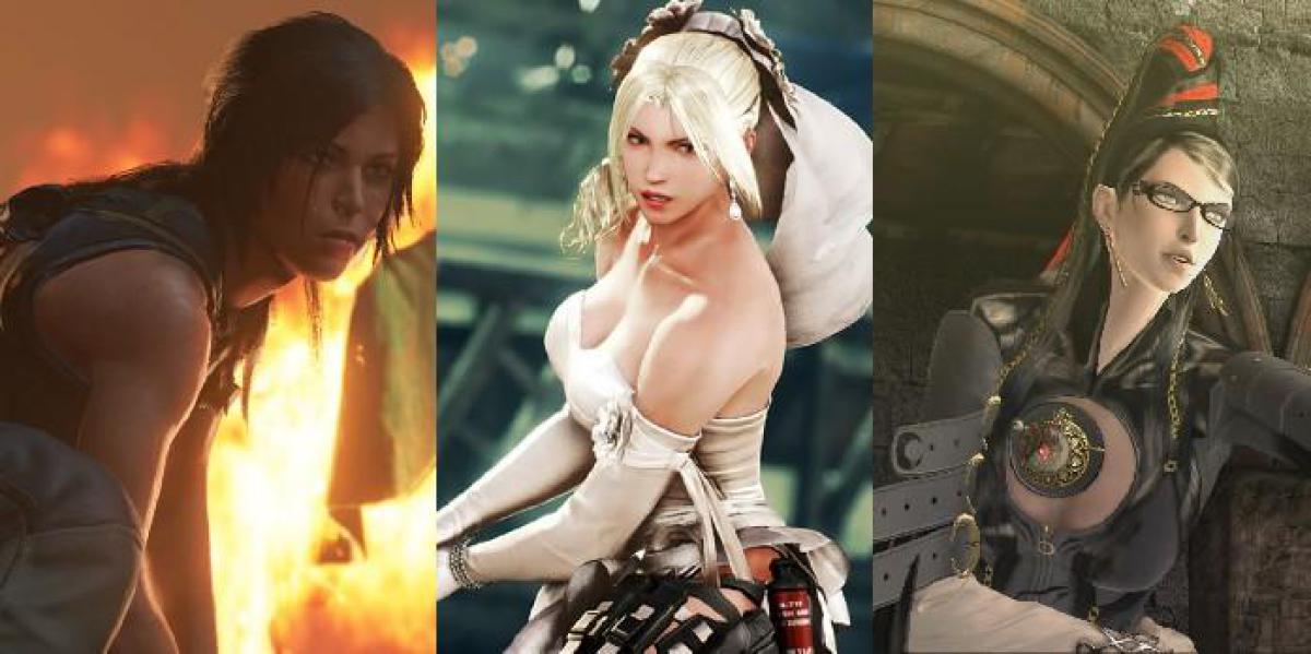 7 protagonistas femininas de videogame com corações pretos como breu