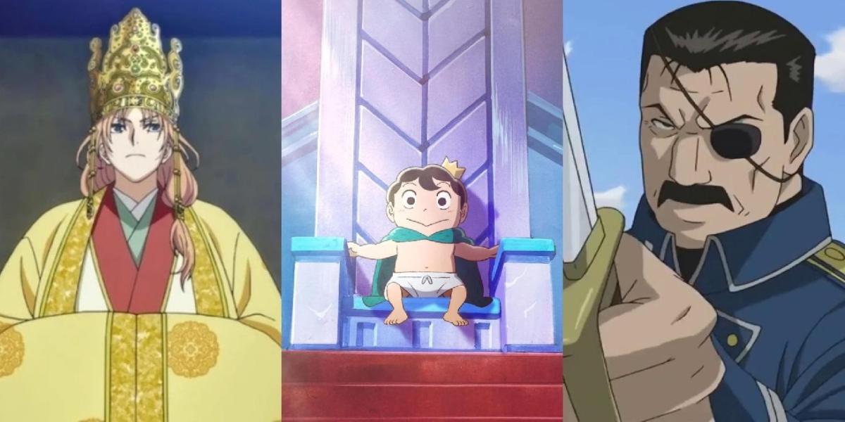 7 reis mais icônicos do anime