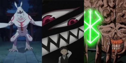 7 terríveis monstros de terror Eldritch no anime