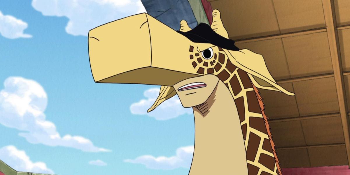 Kaku em forma de girafa