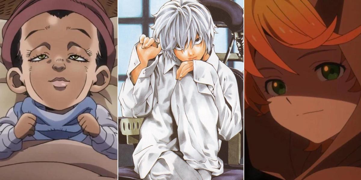 8 crianças mais inteligentes do anime