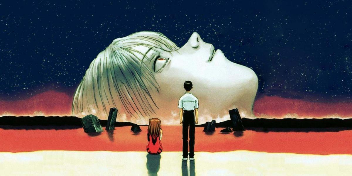 Asuka e Shinji em Neon Genesis Evangelion - The End of Evangelion