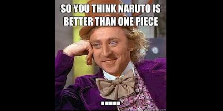 8 hilariantes One Piece vs. Naruto memes