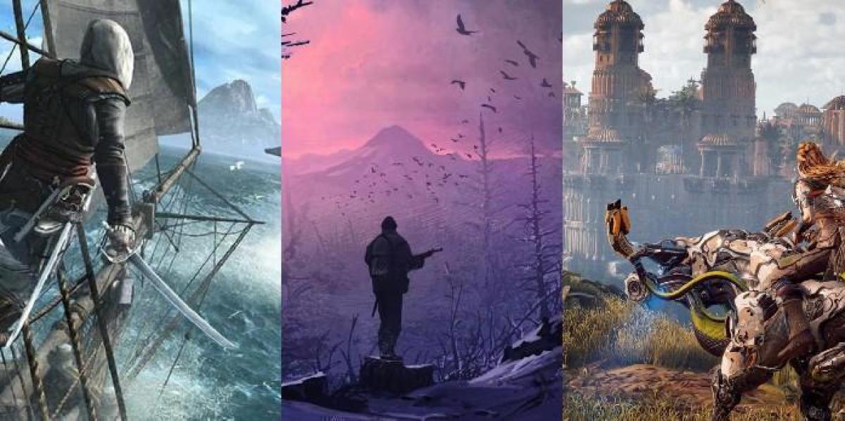 8 jogos de mundo aberto mais cinematográficos