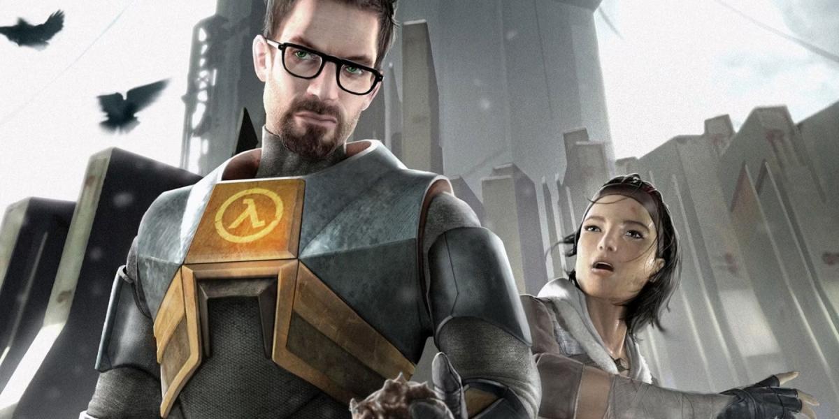 Gordon e Alyx de Half-Life 2