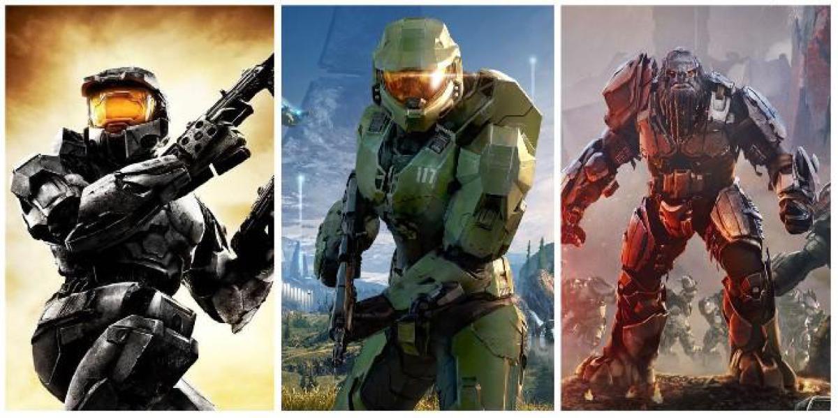 8 jogos Halo com o maior valor de repetição