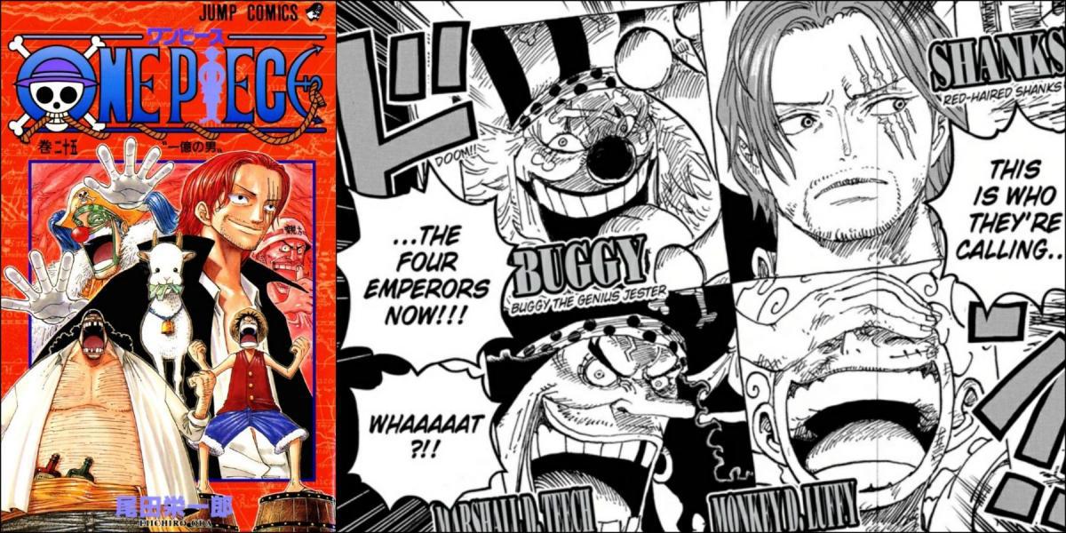 One Piece Paralelo ao Volume 25 Yonko