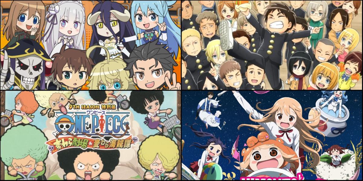 8 Melhores Animes Chibi