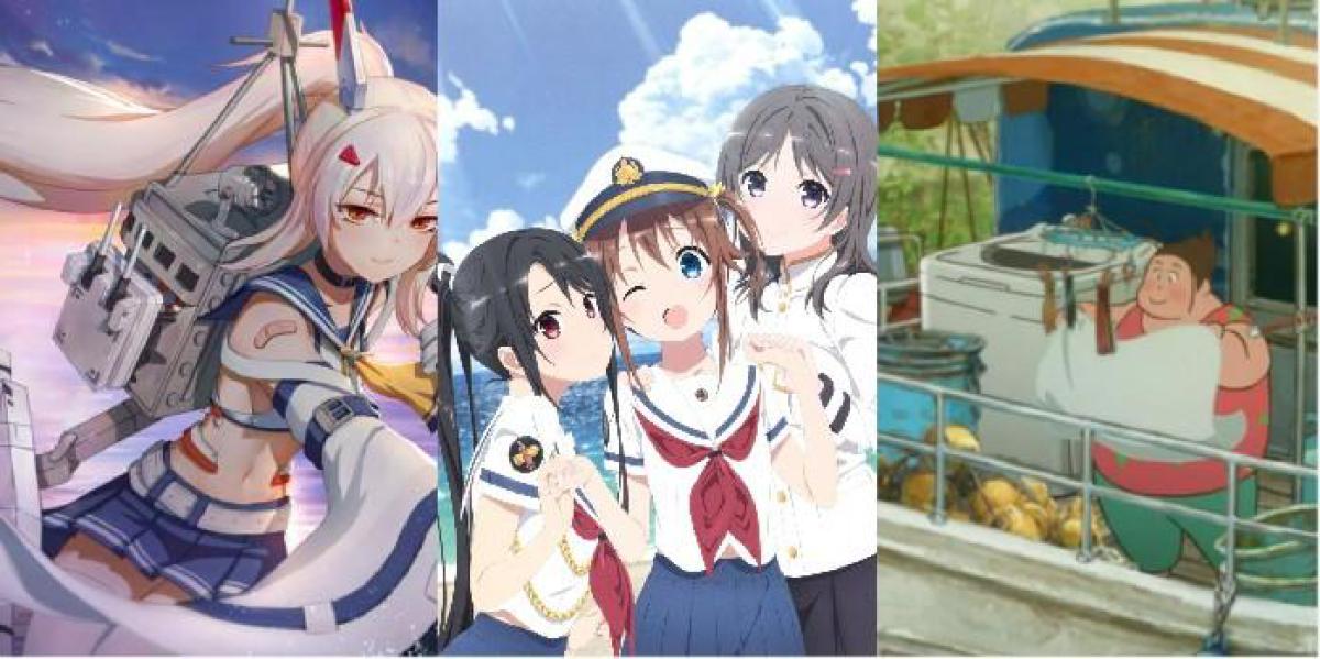 8 melhores conjuntos de anime em navios