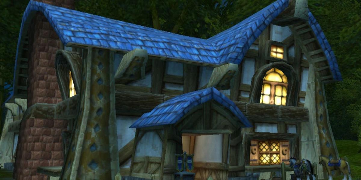 Lion's Pride Inn encontrado em Goldshire como visto em World of Warcraft