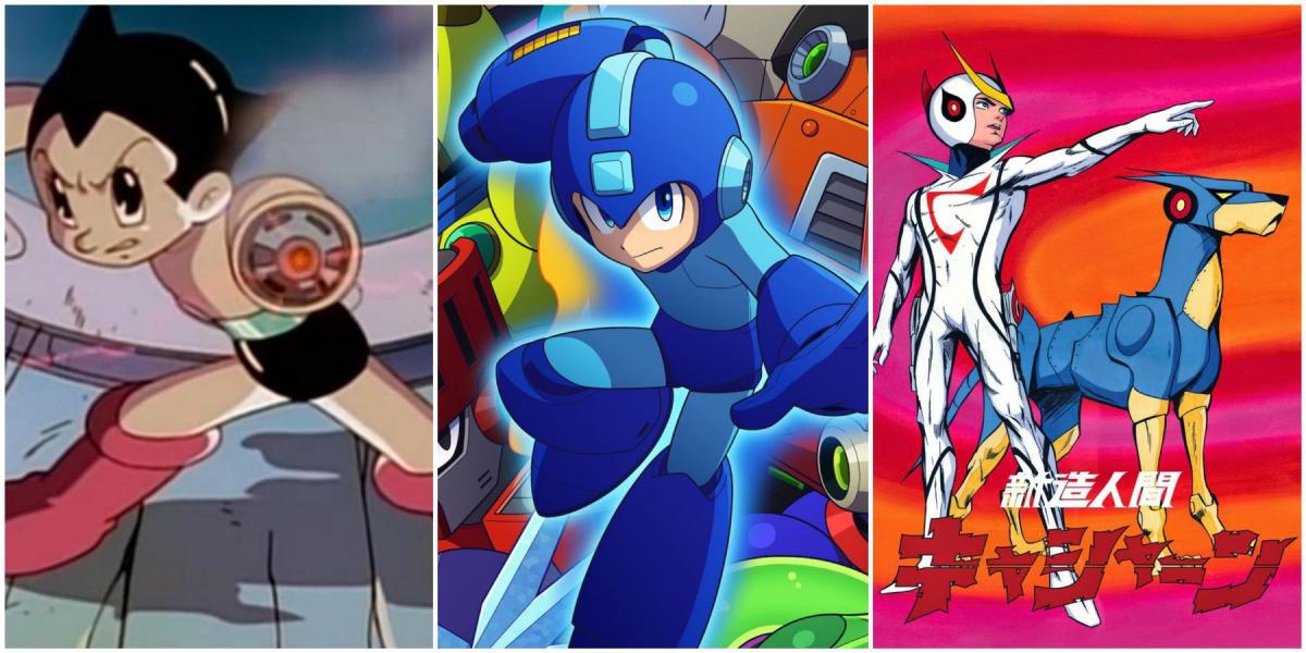 Personagens inspirados em animes - Astro Boy Mega Man Casshern