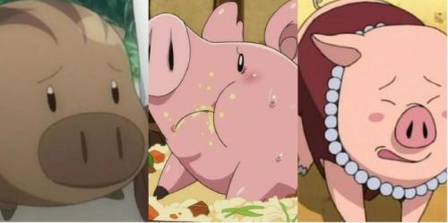 8 porcos de anime mais icônicos
