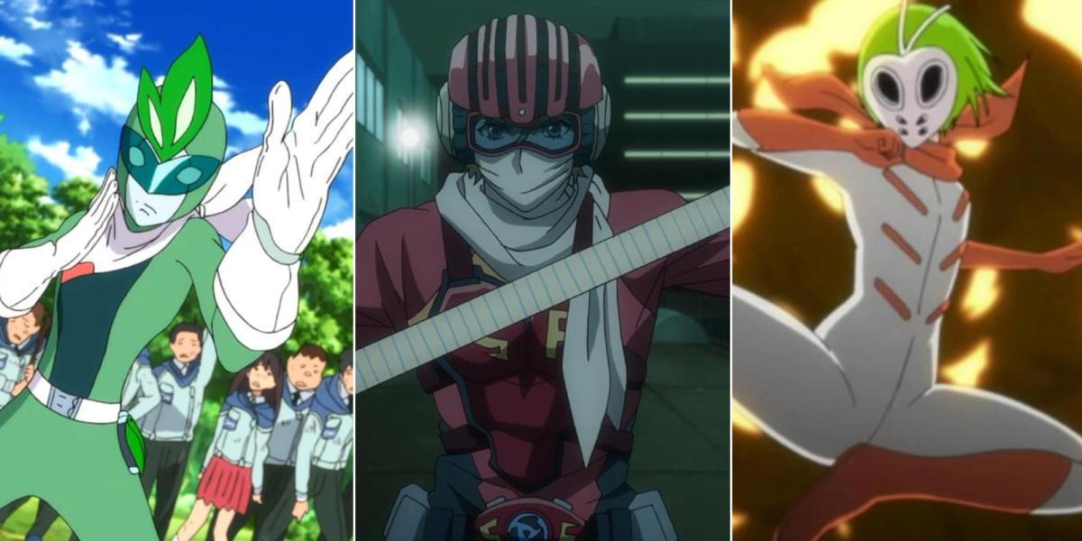 9 animes que fazem referência a Tokusatsu Shows