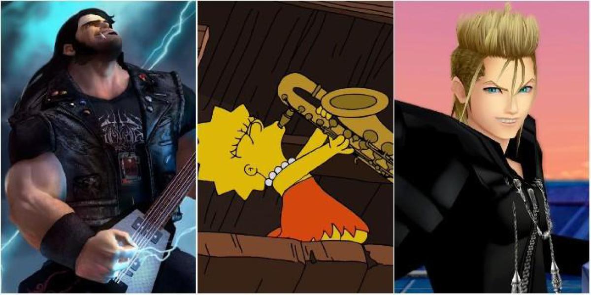 9 personagens de videogame que usam instrumentos musicais como armas