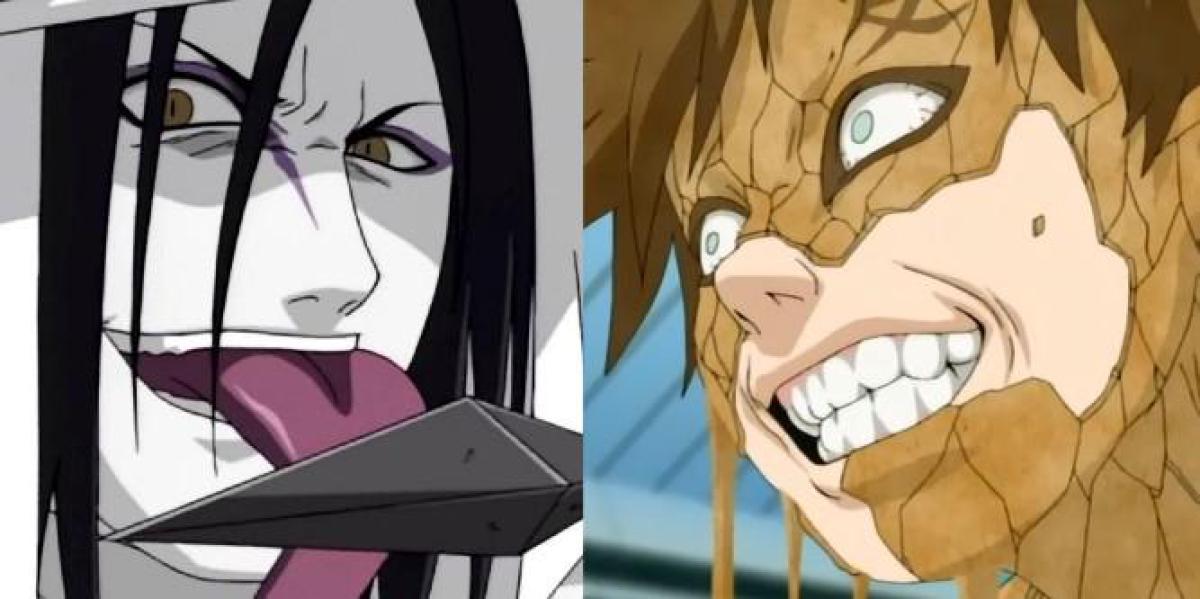 9 personagens mais assustadores de Naruto