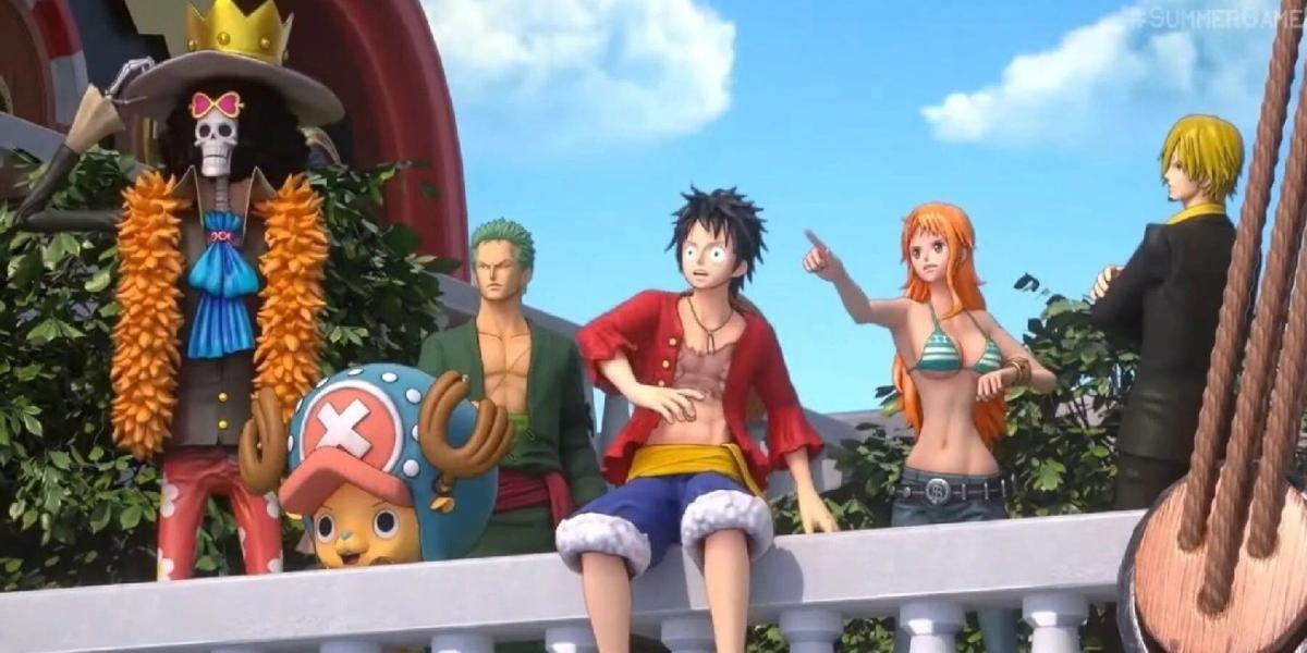 A abordagem dos personagens de One Piece Odyssey é promissora
