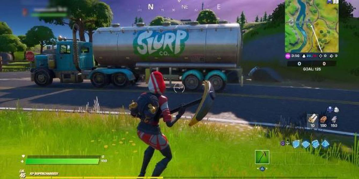 A atualização mais recente do Fortnite removeu secretamente os Slurp Trucks do mapa