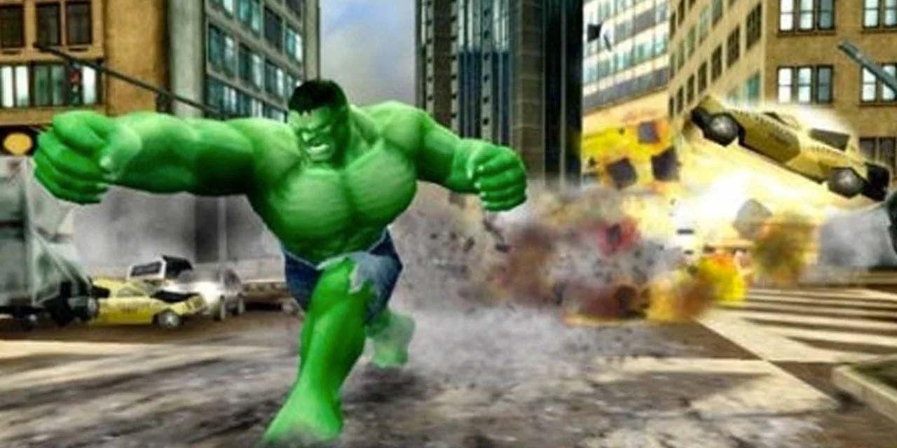 A história dos videogames Hulk
