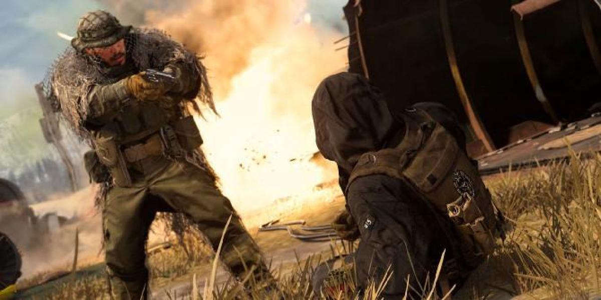 A morte do jogador de Call of Duty: Warzone causa uma falha maluca na tela