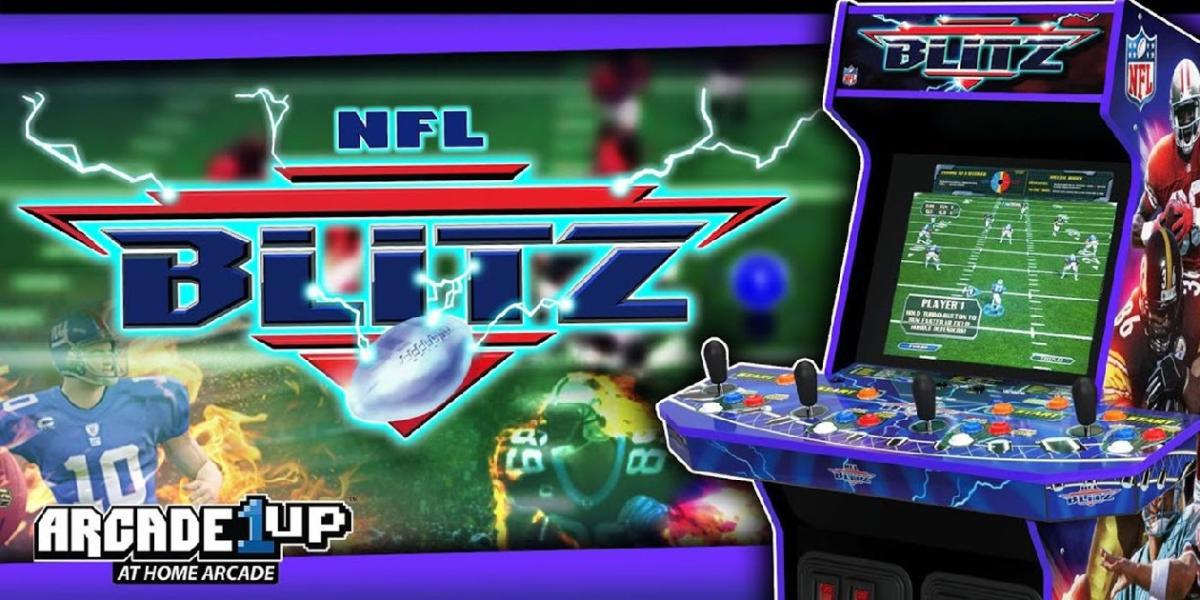 A NFL Blitz Arcade Machine é um retrocesso nostálgico