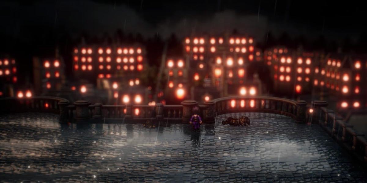 A nova cidade Delsta de Octopath Traveler 2 serve como um cenário introdutório perfeito