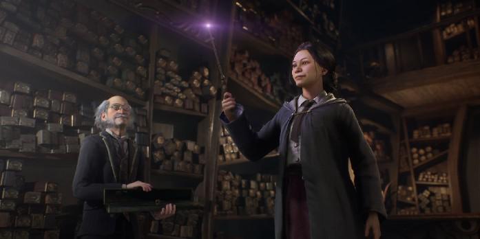 A personalização da varinha do legado de Hogwarts é tão importante quanto a personalização de personagens