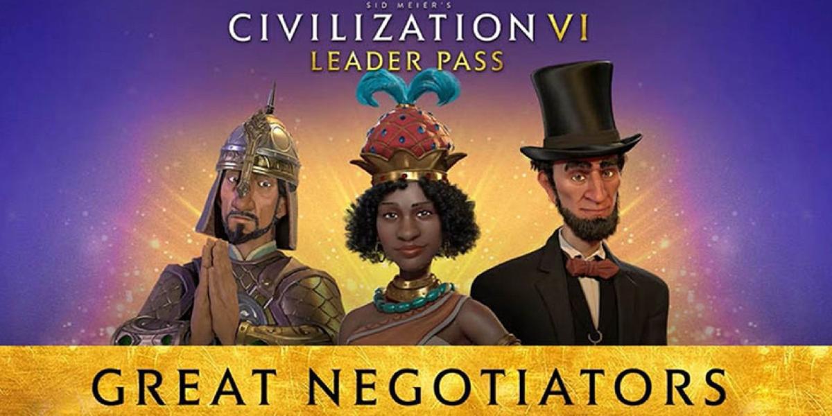 A Primeira Onda de Líderes no Civilization 6 Leader Pass Explicada