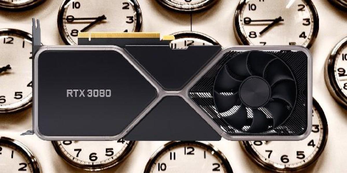 A que horas a placa gráfica Nvidia GeForce RTX 3080 começa a ser vendida?