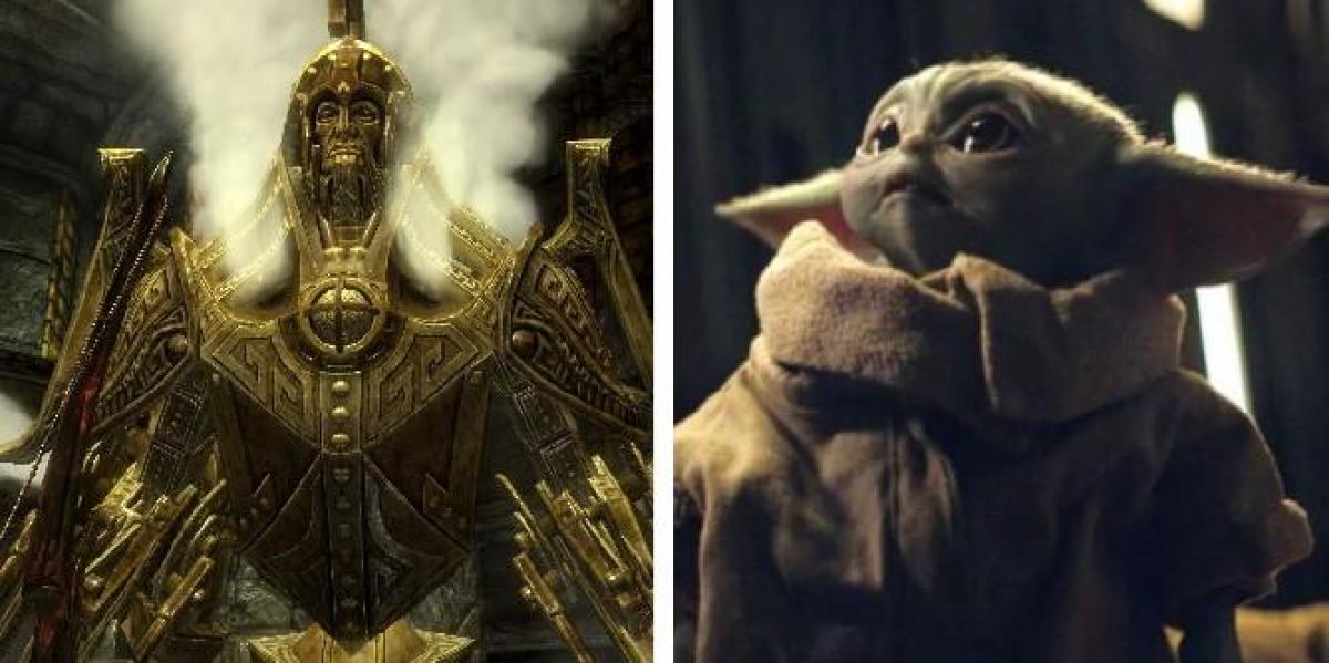 A raça Dwemer de The Elder Scrolls é semelhante à espécie Yoda de Star Wars