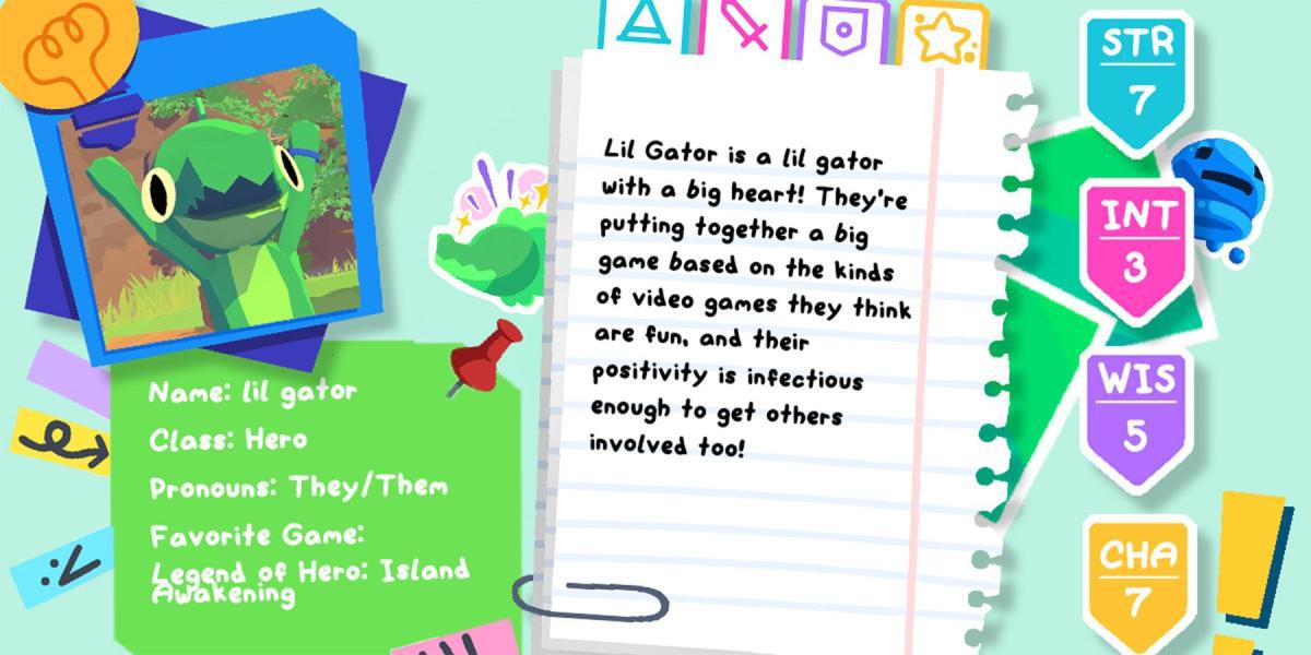 A representação não binária e diferente do jogo Lil Gator é verdadeira para seus personagens