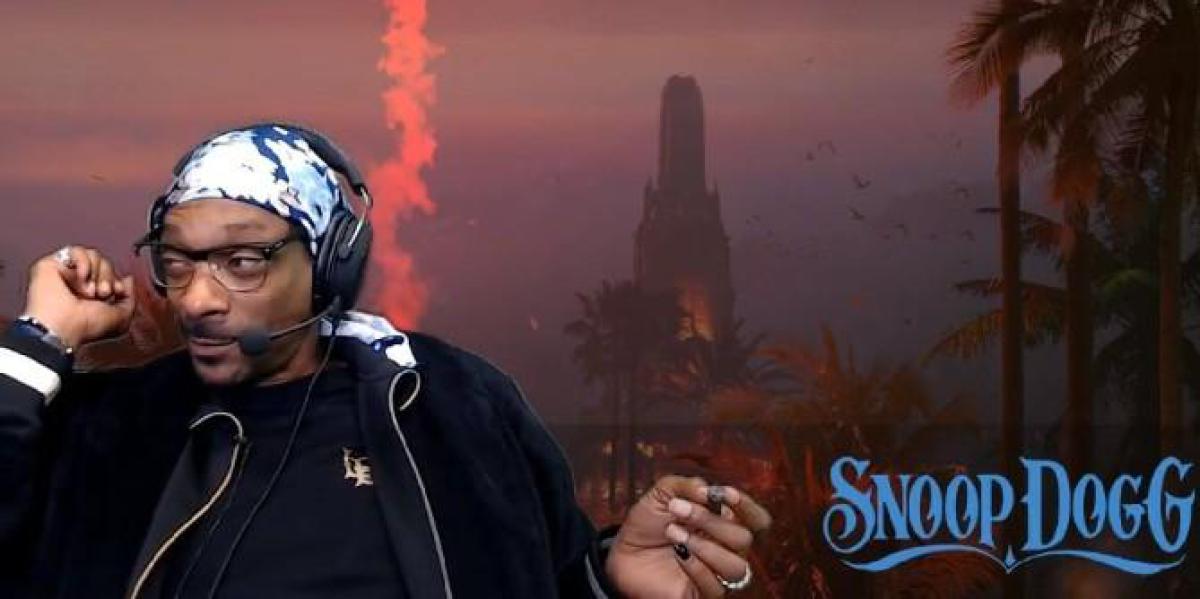 A última transmissão do Twitch de Snoop Dogg foi um desastre absoluto