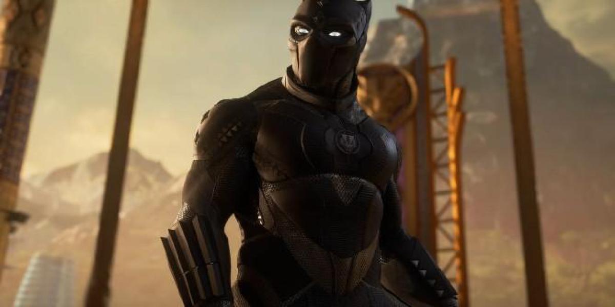 A versão dos Vingadores da Marvel para o Pantera Negra se parece muito com a versão do MCU