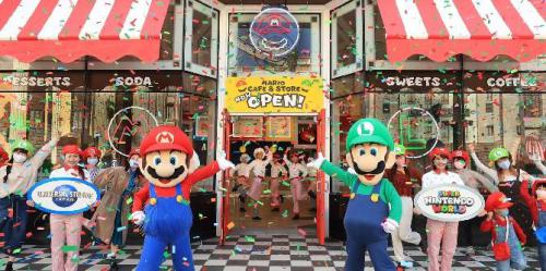Abertura do Mario Cafe no Universal Studios Japan