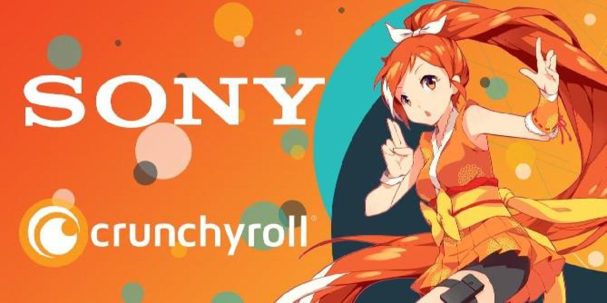 Acordo de tintas da Sony, compra Crunchyroll da AT e T